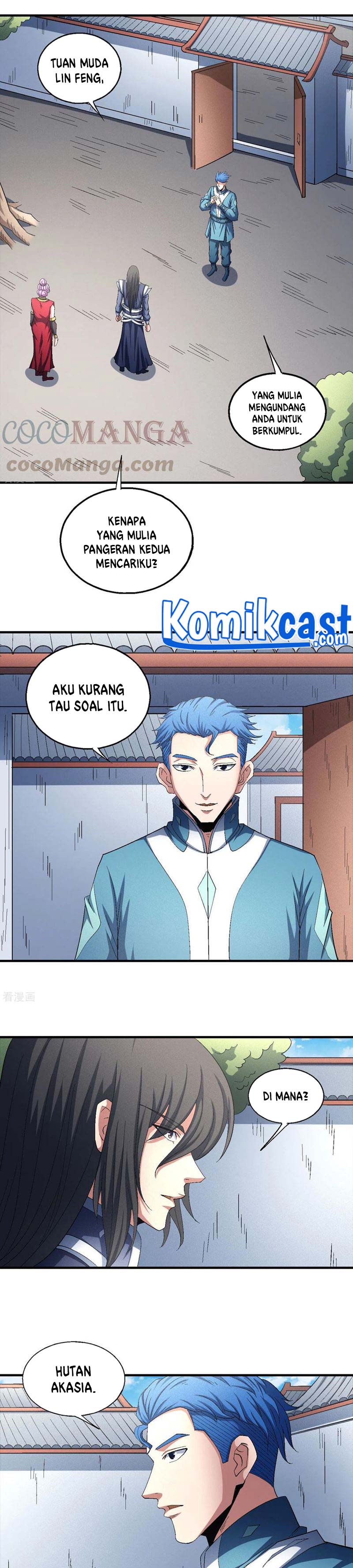 God of Martial Arts chapter 143